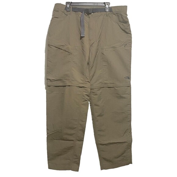 The North Face Men's High Rise Convertible Cargo Pants Olive Green XXLarge - Picture 1 of 8